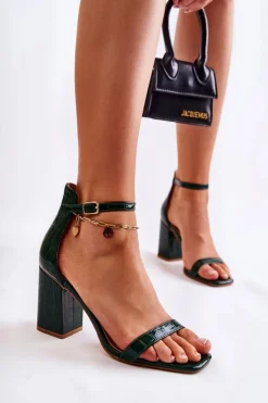 Sandały Na Obcasie><noscript><img width=