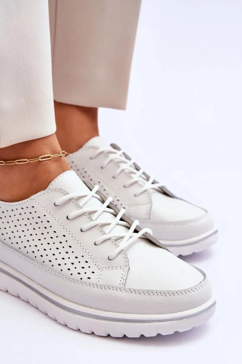 Best Damskie Skórzane Sportowe Buty Trampki Białe Elami Damskie Sneakersy Damskie