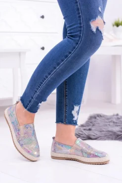 Hot Damskie Skórzane Tenisówki Wsuwane Ingrid Damskie Trampki Damskie Slip-On