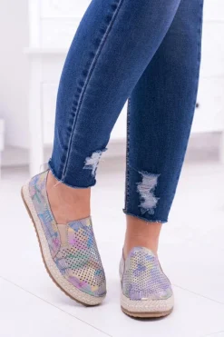 Hot Damskie Skórzane Tenisówki Wsuwane Ingrid Damskie Trampki Damskie Slip-On