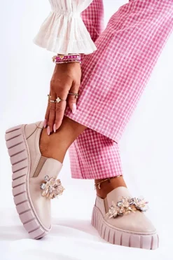 Trampki Damskie Slip-On><noscript><img width=