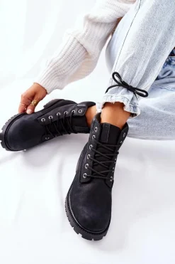 Damskie Trapery|Botki Sznurowane><noscript><img width=