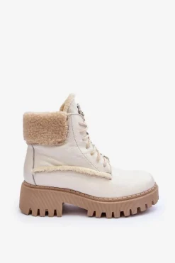 Damskie Trapery|Botki Sznurowane><noscript><img width=