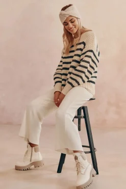 Discount Zazoo Damskie Skórzane Trapery Botki Jasnobeżowe Lemar Vergo