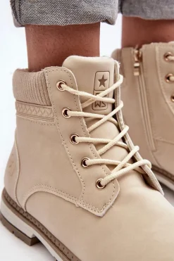 Damskie Trapery|Botki Sznurowane><noscript><img width=