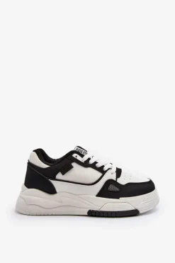 Discount Big Star Shoes Damskie Sneakersy Big Star NN274669 Biało-Czarne