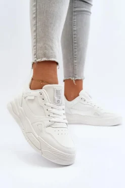 Buty Sportowe Big Star|Sneakersy Damskie>Big Star Shoes Damskie Sneakersy Big Star NN274667 Białe