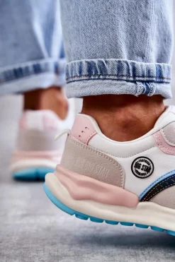 Buty Sportowe Big Star|Sneakersy Damskie></noscript>Big Star Shoes Damskie Sneakersy Sportowe Big Star KK274097 Biało-Różowe