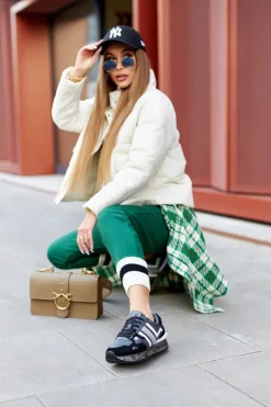 New Damskie Sportowe Buty Big Star II274300 Czarne Damskie Buty Sportowe Na Platformie|Buty Sportowe Big Star