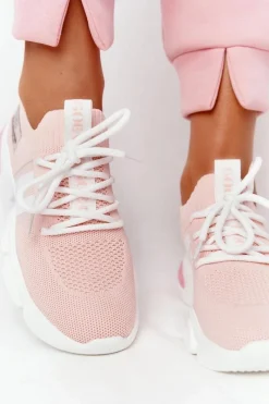 Outlet GOE Damskie Sportowe Buty HH2N4019 Różowe