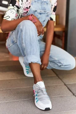 Hot Big Star Shoes Damskie Sportowe Buty Memory Foam Big Star HH274531 Biało-Szare