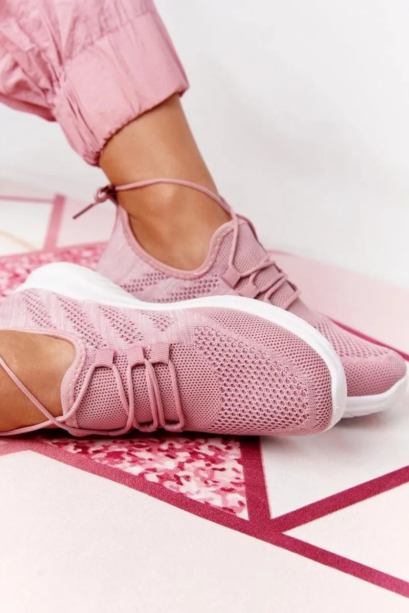 Best Damskie Sportowe Buty Różowe Workout Damskie Trampki Damskie Slip-On|Buty Sportowe Na Platformie