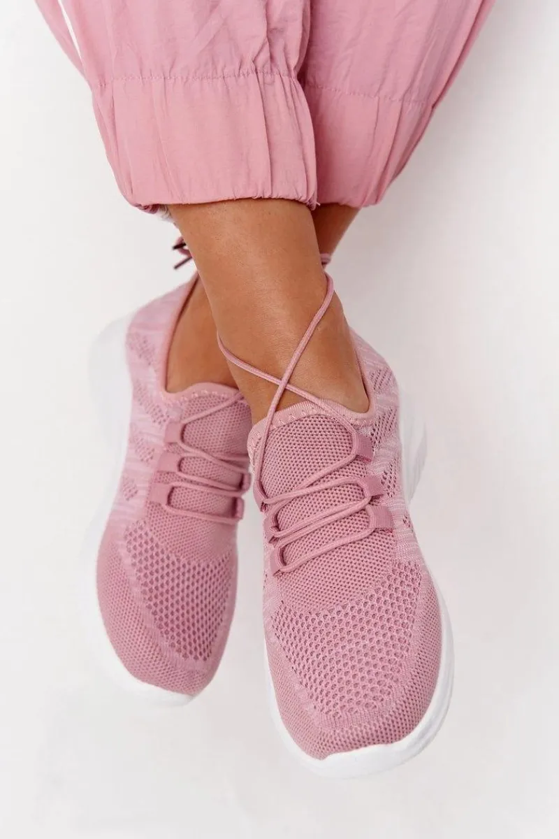 Best Damskie Sportowe Buty Różowe Workout Damskie Trampki Damskie Slip-On|Buty Sportowe Na Platformie