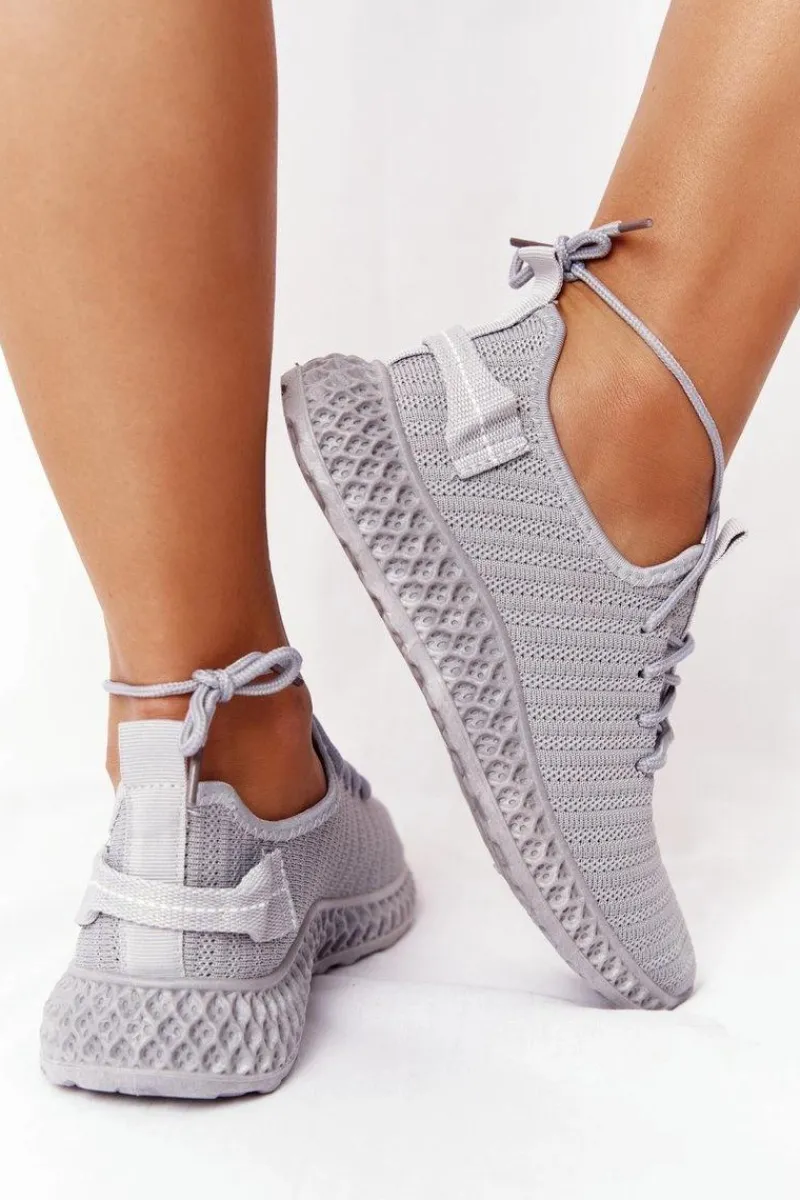 Trampki Damskie Slip-On>Boto Damskie Sportowe Buty Slip-on Szare Do It