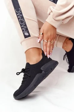 Trampki Damskie Slip-On|Trampki Damskie Big Star>Big Star Shoes Damskie Sportowe Buty Slip-on Big Star DD274579 Czarne