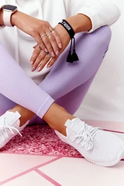 Hot Boto Damskie Sportowe Buty Slip-on Białe Do It