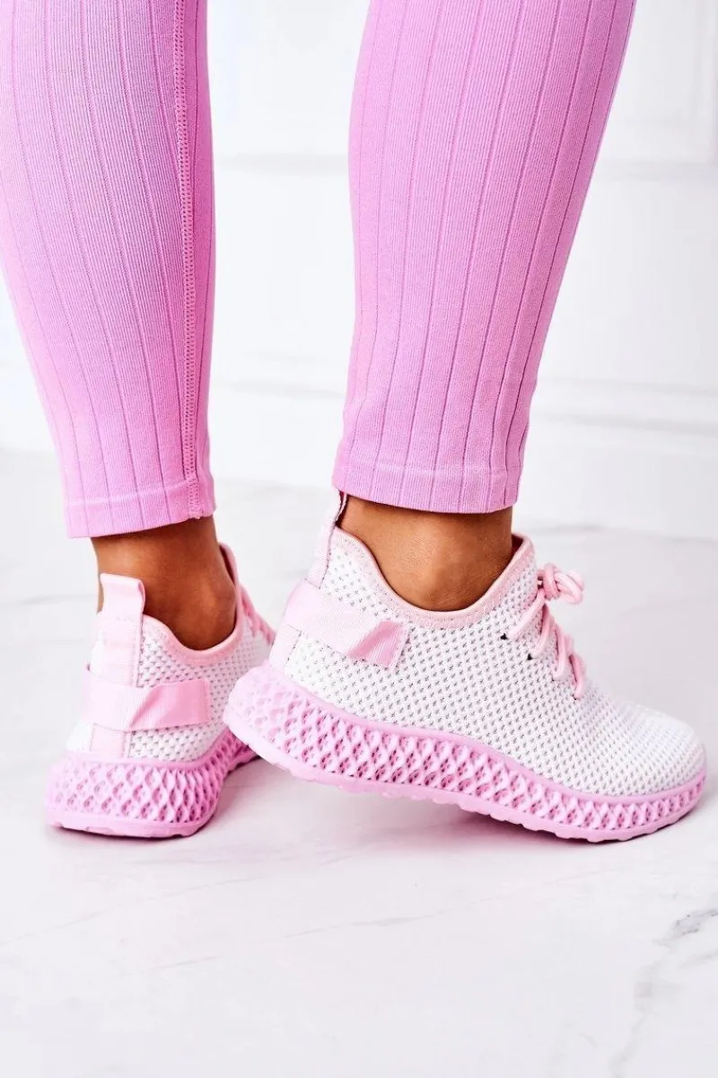 Trampki Damskie Slip-On>Boto Damskie Sportowe Buty Slip-on Jasnoróżowe Run Away