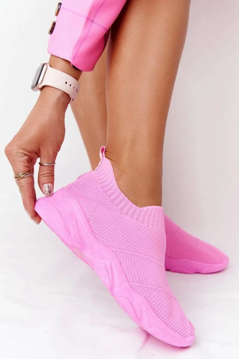 Sale Damskie Sportowe Buty Slip-on Fuksja Yoga Class Damskie Trampki Damskie Slip-On