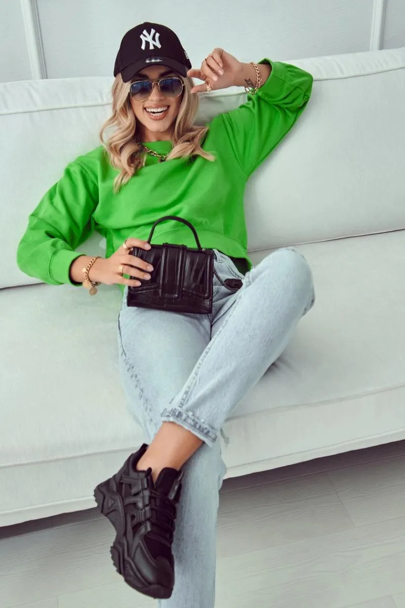 Sale Evento Damskie Sportowe Buty Sneakersy Czarne Daren