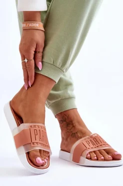 Online Damskie Sportowe Klapki Nude Sunrise Damskie Klapki Sportowe|Klapki Damskie Klasyczne