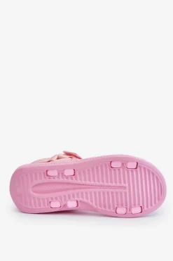 Online Damskie Sportowe Sandały Big Star LL274729 Różowe Damskie Sandały Big Star|Sandały Płaskie