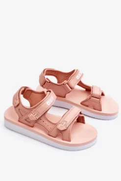 Online Big Star Shoes Damskie Sportowe Sandały Na Platformie Big Star LL274788 Różowe Różowy