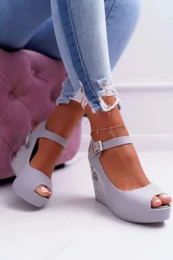 Sandały Gumowe|Sandały Na Koturnie><noscript><img width=