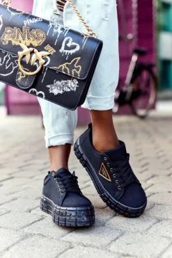 Trampki Damskie Niskie><noscript><img width=