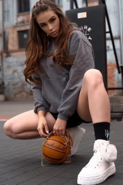 Online Boto Damskie Tenisówki Na Platformie Z Nerką Białe Popcorn