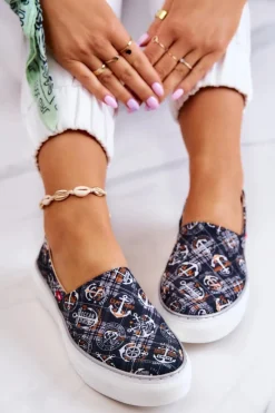 Trampki Damskie Slip-On><noscript><img width=