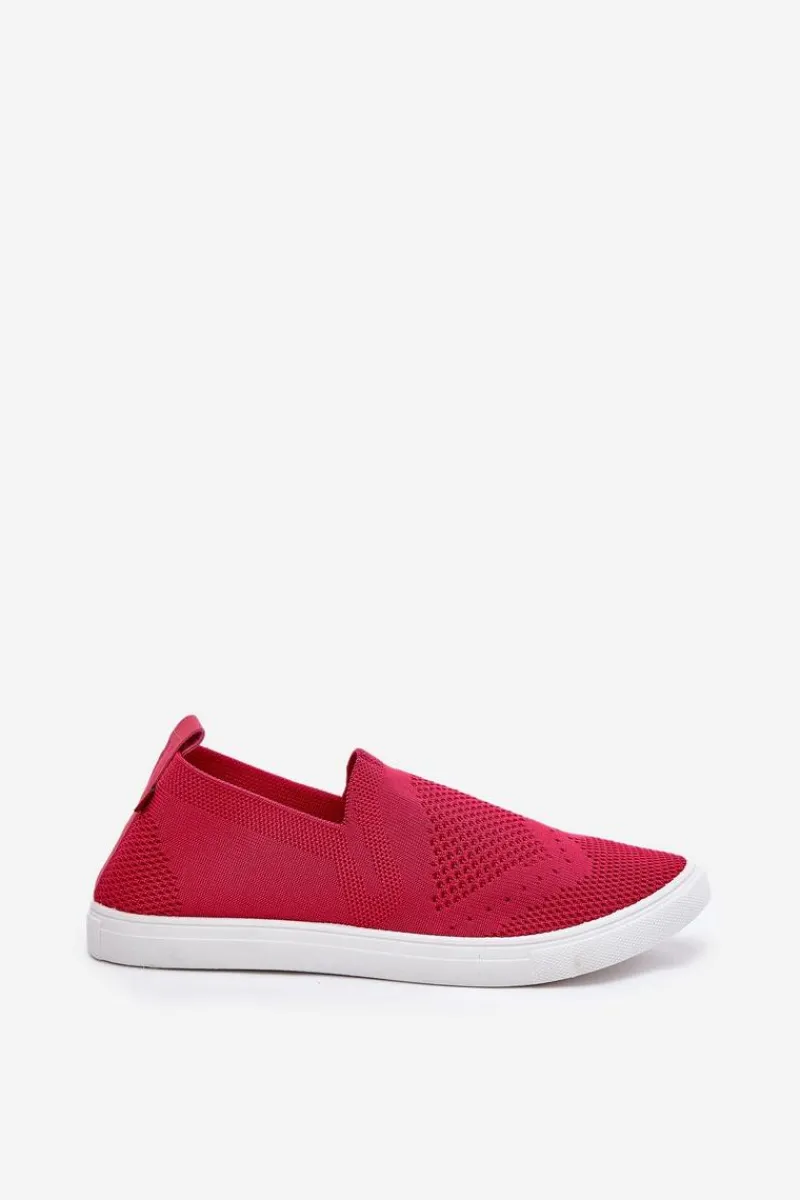 Discount Damskie Tenisówki Slip-on Big Star FF274A605 Fuksja Damskie Trampki Damskie Slip-On|Trampki Damskie Big Star