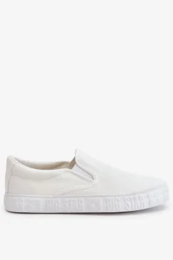Trampki Damskie Slip-On|Trampki Damskie Big Star></noscript>Big Star Shoes Damskie Tenisówki Slip-On Big Star LL274389 Białe