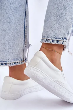 Trampki Damskie Slip-On|Trampki Damskie Big Star></noscript>Big Star Shoes Damskie Tenisówki Slip-On Big Star LL274389 Białe