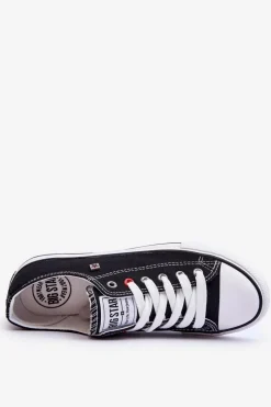Discount Damskie Trampki Big Star T274023 Czarne Damskie Trampki Damskie Big Star|Trampki Damskie Niskie