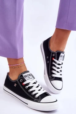 Discount Damskie Trampki Big Star T274023 Czarne Damskie Trampki Damskie Big Star|Trampki Damskie Niskie