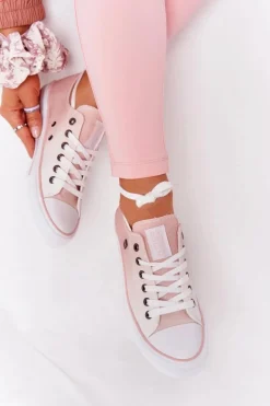 Damskie Trampki BIG STAR HH274127 Ombre Różowe Damskie Trampki Damskie Big Star|Trampki Damskie Niskie