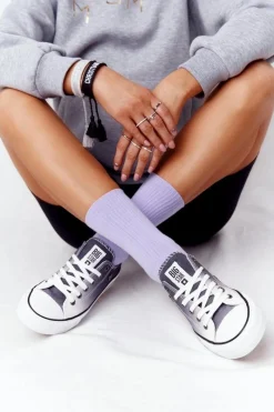 Online Big Star Shoes Damskie Trampki BIG STAR HH274128 Ombre Czarne