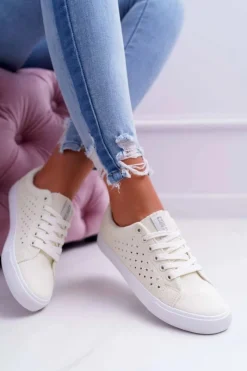 Trampki Damskie Big Star|Big Star>Big Star Shoes Damskie Trampki Big Star Żółte DD274048