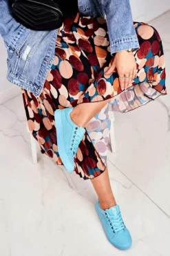 Sale Damskie Trampki Big Star Turkusowe AA274512 Damskie Trampki Damskie Big Star|Trampki Damskie Niskie