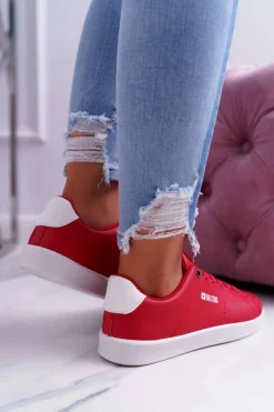 Damskie Trampki Big Star Czerwone DD274220 Damskie Trampki Damskie Big Star|Big Star