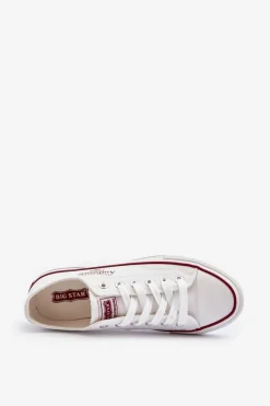 Best Damskie Trampki Big Star NN274235 Białe Damskie Trampki Damskie Big Star|Trampki Damskie Niskie