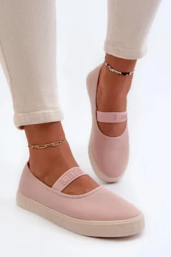 Trampki Damskie Slip-On|Trampki Damskie Big Star>Big Star Shoes Damskie Trampki Big Star NN274606 Różowe Różowy