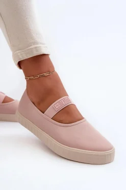 Trampki Damskie Slip-On|Trampki Damskie Big Star></noscript>Big Star Shoes Damskie Trampki Big Star NN274606 Różowe Różowy