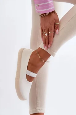 Trampki Damskie Slip-On|Trampki Damskie Big Star></noscript>Big Star Shoes Damskie Trampki Big Star NN274601 Białe