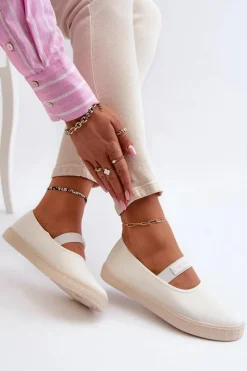 Trampki Damskie Slip-On|Trampki Damskie Big Star></noscript>Big Star Shoes Damskie Trampki Big Star NN274601 Białe