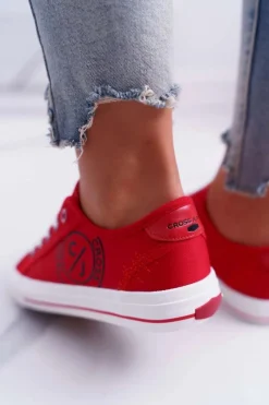 Trampki Damskie Cross Jeans|Trampki Damskie Niskie><noscript><img width=