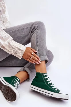 Trampki Damskie Wysokie><noscript><img width=