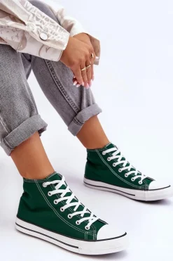 Trampki Damskie Wysokie><noscript><img width=