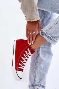 Trampki Damskie Wysokie><noscript><img width=