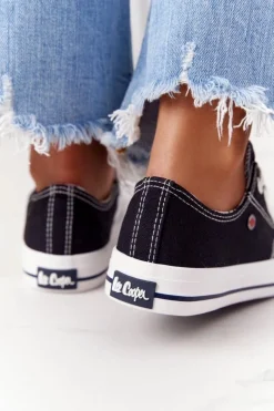 Discount Damskie Trampki LCW-21-31-0097L Czarne Damskie Trampki Damskie Niskie